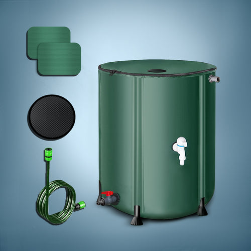 Premium Leak-Proof Collapsible Rain Barrel — 厂家跨境供货 PVC拼接折叠水桶 园林雨水桶 雨水收集器 雨水储水 2