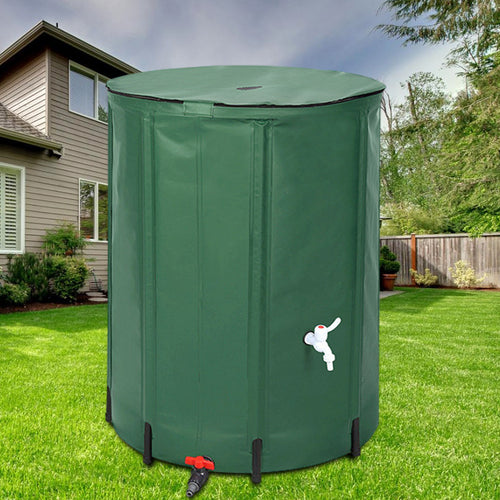 Premium Leak-Proof Collapsible Rain Barrel — 厂家跨境供货 PVC拼接折叠水桶 园林雨水桶 雨水收集器 雨水储水 1